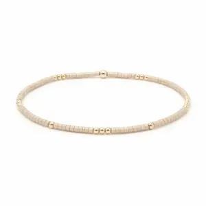 2mm Newport GOLDEN + Gold Filled Waterproof Bracelet