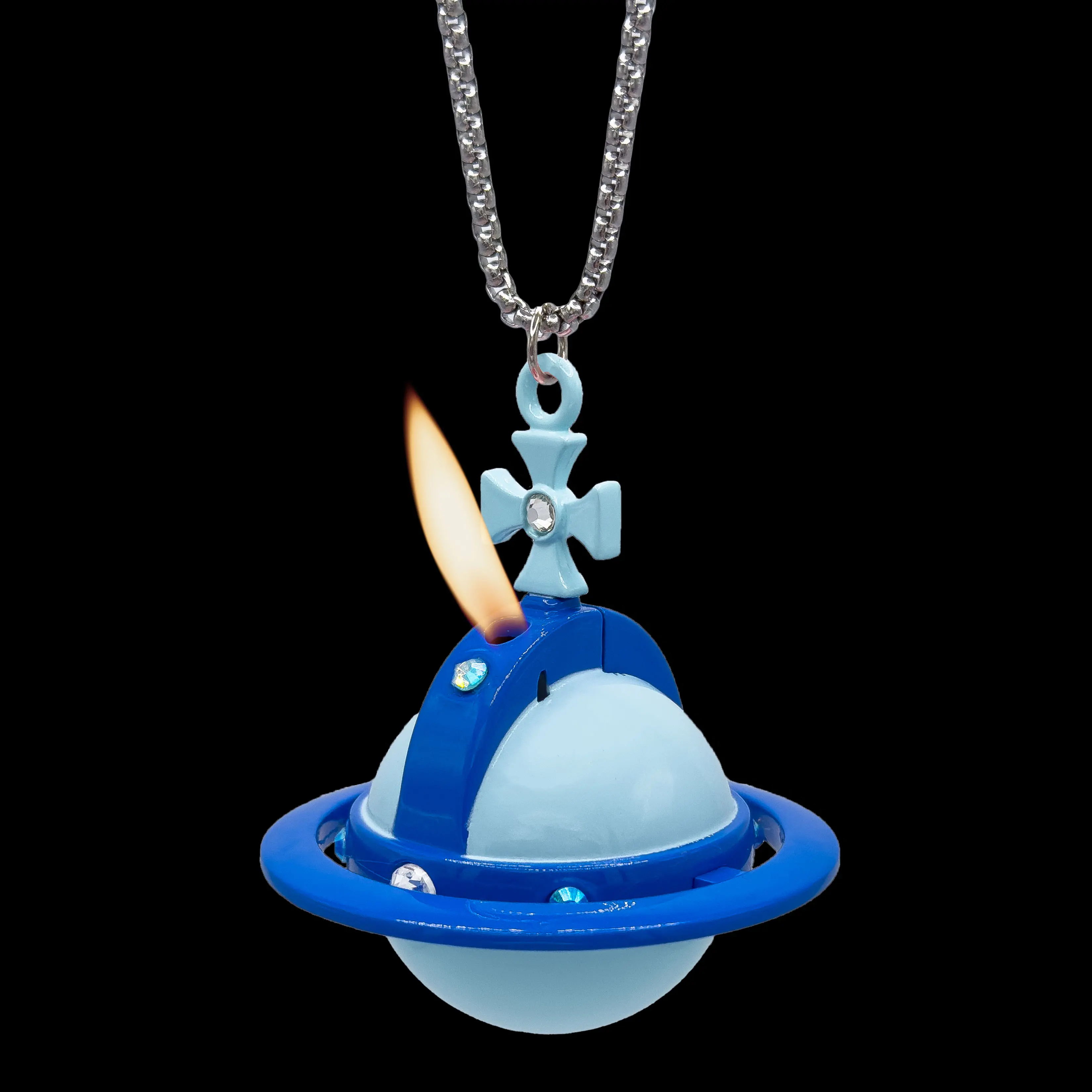 NANA Orb Lighter Necklace | Anime Shin Lighter Torch Saturn