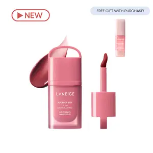 Laneige JuicePop Box Lip Tint, Hydrating Lightweight, Buildable Color Laneige JuicePop Box Lip Tint, Hydrating Lightweight, Buildable Color