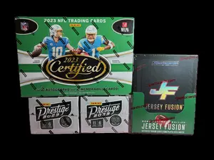 Roxys Card Breaks 2023 Certified Hobby (1) 2023Prestige Blaster (2) 2023 Jersey Fusion (1)