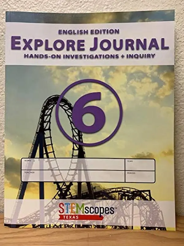 USED-Explore Journal: Hands-On Investigations and Inquiry (STEMscopes Texas) Grade 6 by Accelerate Learning (Paperback)