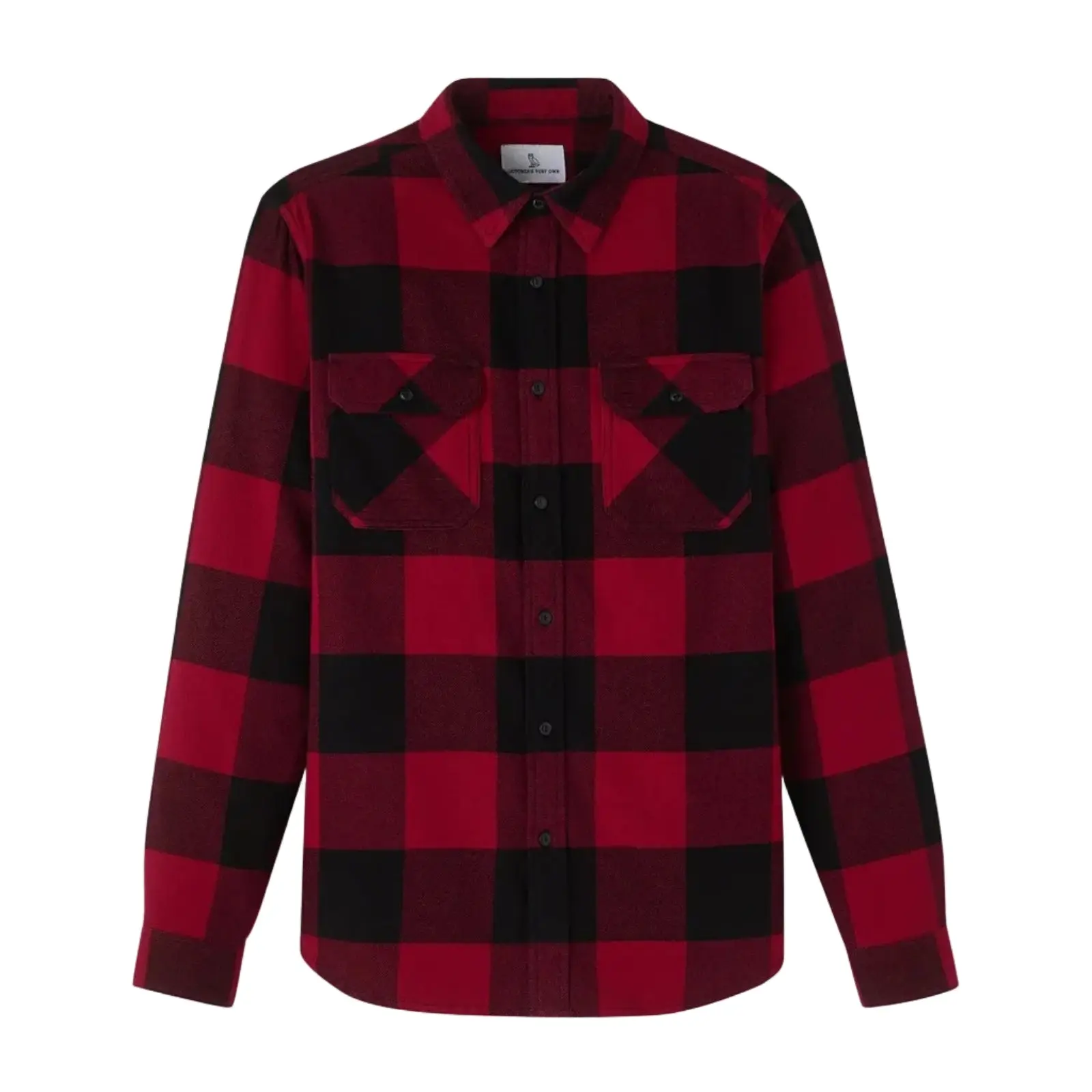 OVO Red Plaid Flannel Shirt