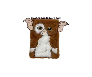 Gremlins Gizmo Plush Journal - Cute Fuzzy Design for Fans & Collectors - Soft Plush Fabric - Standard Size for Comfortable Writing - Ideal Gift for Gremlins Enthusiasts