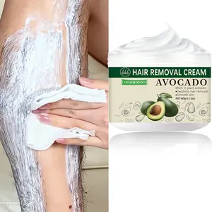 Avocado Hair Removal Cream Gentle Formula, Safe for Sensitive Skin, Effective Hair Remover, Natural Ingredients, Easy Application, Body Care
