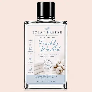 3.4oz Freshly washed Essential oil For Diffuser and More