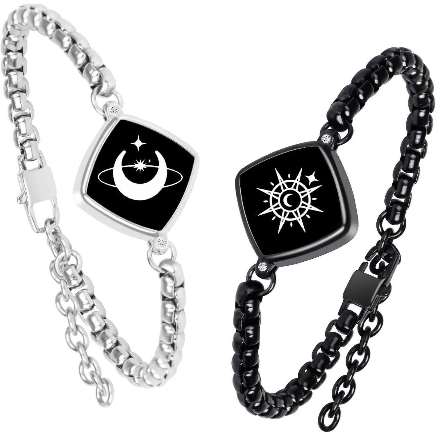 PULOMI Long Distance Touch Bracelets,Vibration & Light up Couples Bracelets, Remote Smart Matching Bracelet for Couples Long Distance Relationship Girlfriend Boyfriend Xmas Gifts Black Silver: Clothing, Shoes & Jewelry - TikTok Shop PULOMI Long Distance Touch Bracelets,Vibration & Light up Couples Bracelets, Remote Smart Matching Bracelet for Couples Long Distance Relationship Girlfriend Boyfriend Xmas Gifts Black Silver: Clothing, Shoes & Jewelry - TikTok Shop