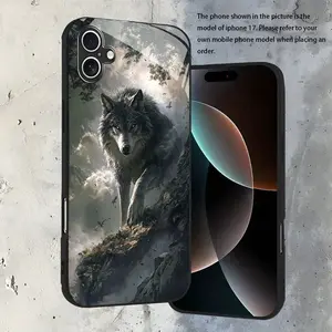 Phone Case - New Stylish Phone Case Design Featuring a Mountain Wolf Pattern for iphone17 17Air 16 Pro 15 Promax 14 Plus 13 12 11