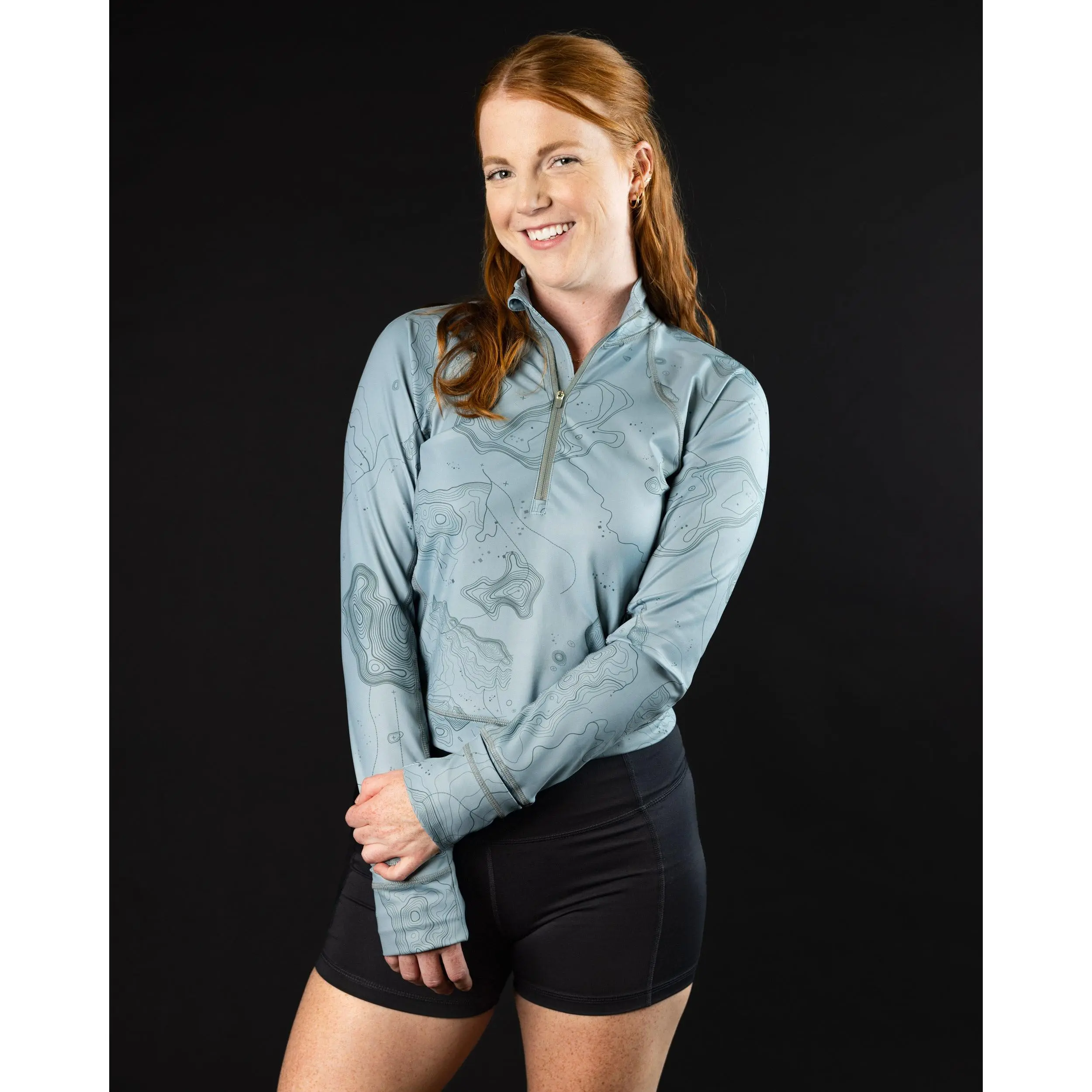 Women's Crop Q-Zip - Trailblazer