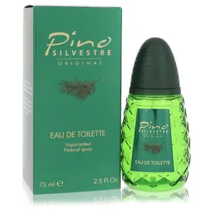 Pino Silvestre EDT Spray 2.5oz Classic Italian Forest-Inspired Fresh Masculine Cologne Green Woody Aromatic Fragrance Compact Long-Lasting Daily Scent