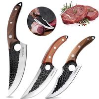 3 piece Single/Double/Triple Edge Kitchen Knife