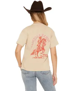 Youth In Revolt Women's Coachella Ranch Short Sleeve Graphic Tee - Ya2635a-600-C7010v2