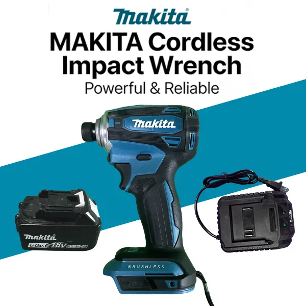 Makita DTD172 Cordless Impact Driver, Lightweight Professional Hand Tool, Twin LED Work Lights for Deck Screwing,  cordless power tool drill kit level stepless speed hard storage case use mechanical vibration control active shock lithium cordless diy