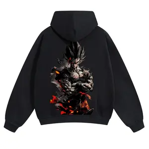 Dragon Ball DBZ Goku Unisex FallFreshness outfits men streetwear 80s 90s graphic tees cotton Anime funny 300g Hoodies men gifts