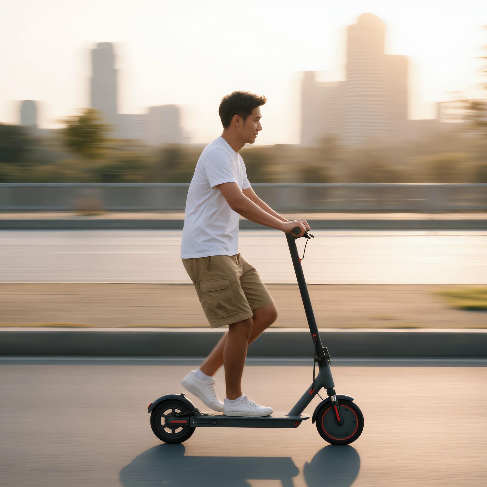500W Powerful Electric Scooter,22MPH Speed,22 Miles Range,Dual Suspension,Double Brake,10" Smart Electric Scooter,Daily Commute