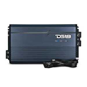 DS18 FRP Compact Full-Range Class D 1-Channel Amplifier 3,500 Watts Rms @ 1-Ohm Titanium