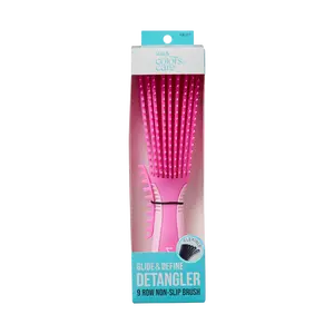 KISS Colors & Care Glide & Define Non-Slip Detangling Brush