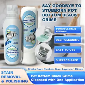 [mothersdaygift] Lufane-Multi-Purpose Scum Remover for Pot Bottoms: A Versatile Cleaning Wonder for Removing Black Scum, Heavy Grease, and Burnt-On Stains from Stainless Steel Pots