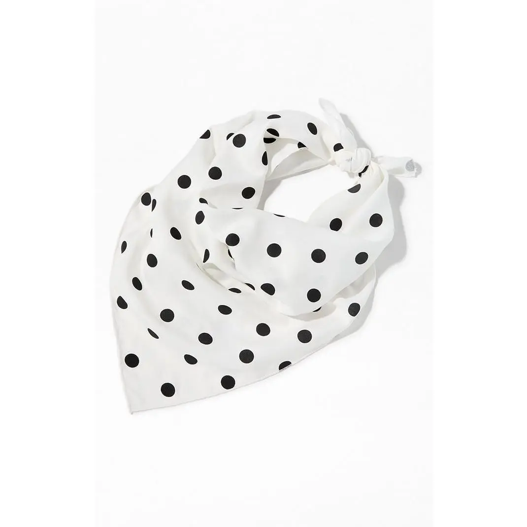 John Galt Women's Polka Dot Headscarf John Galt Women's Polka Dot Headscarf