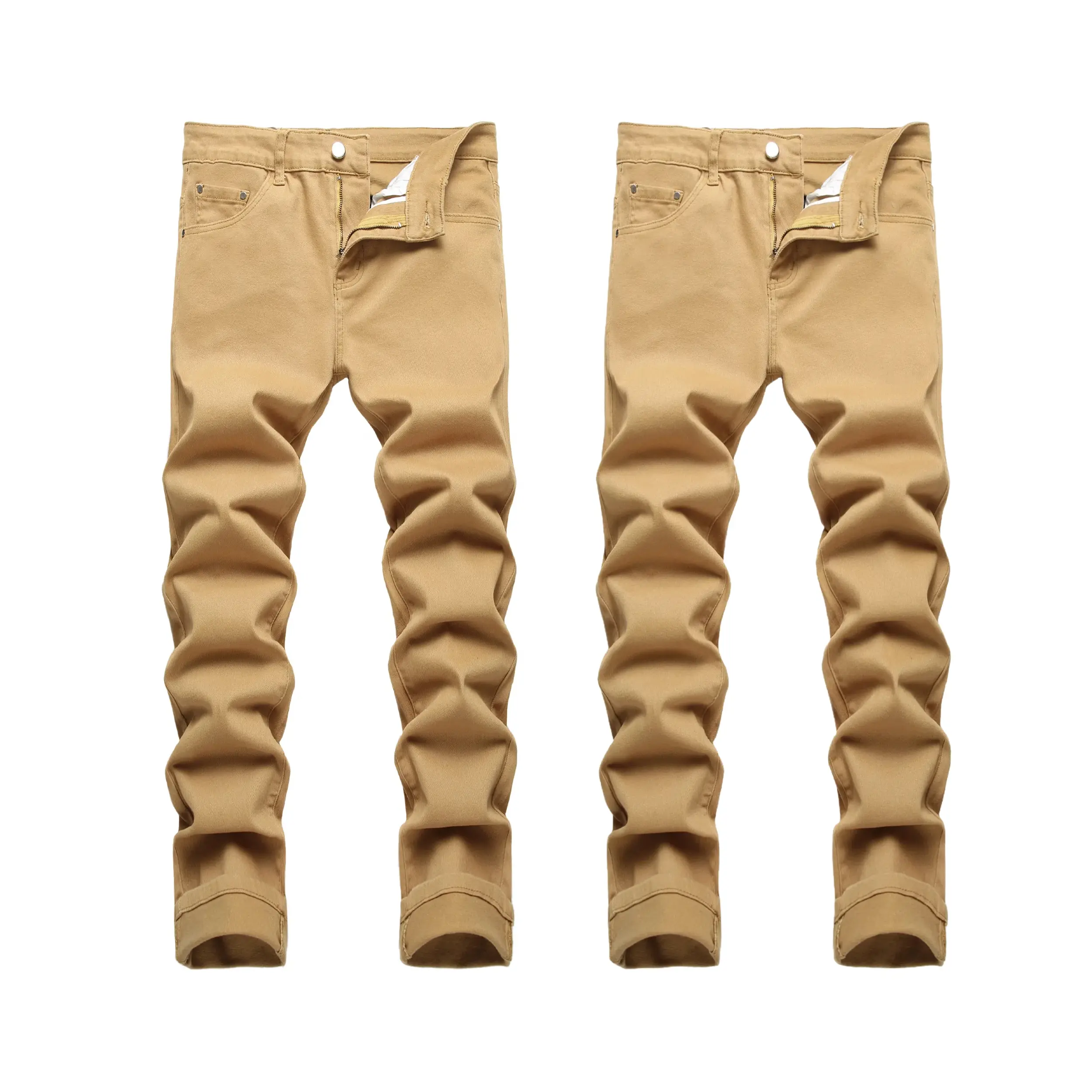 (2 Pack)Khaki-Khaki