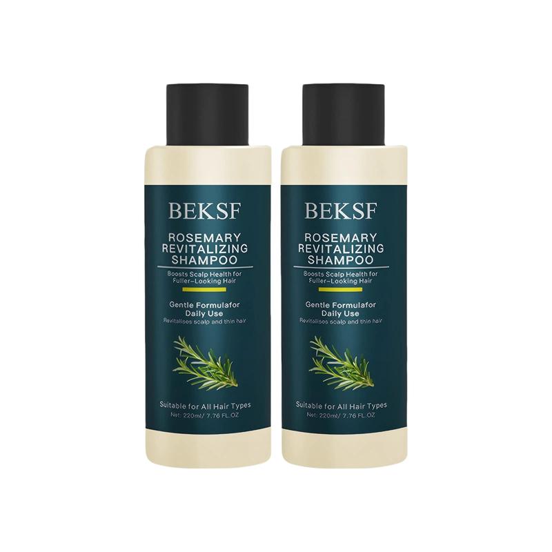 【Buy 1 Get 1 Free】BEKSF Anti-hair loss shampoo oil control anti-dandruff hair care rosemary repair reduce hair loss scalp cleansing conditioner 220ML Moisture Haircare Cleanser Hydrate Moisturizer Hydrating Moisturizing-3