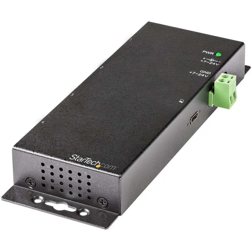 Startech HB31C2A2CME 10Bbps Metal Industrial USB Type-C 4 Port USB C Hub with 2 x USB-A & 2 x USB-C