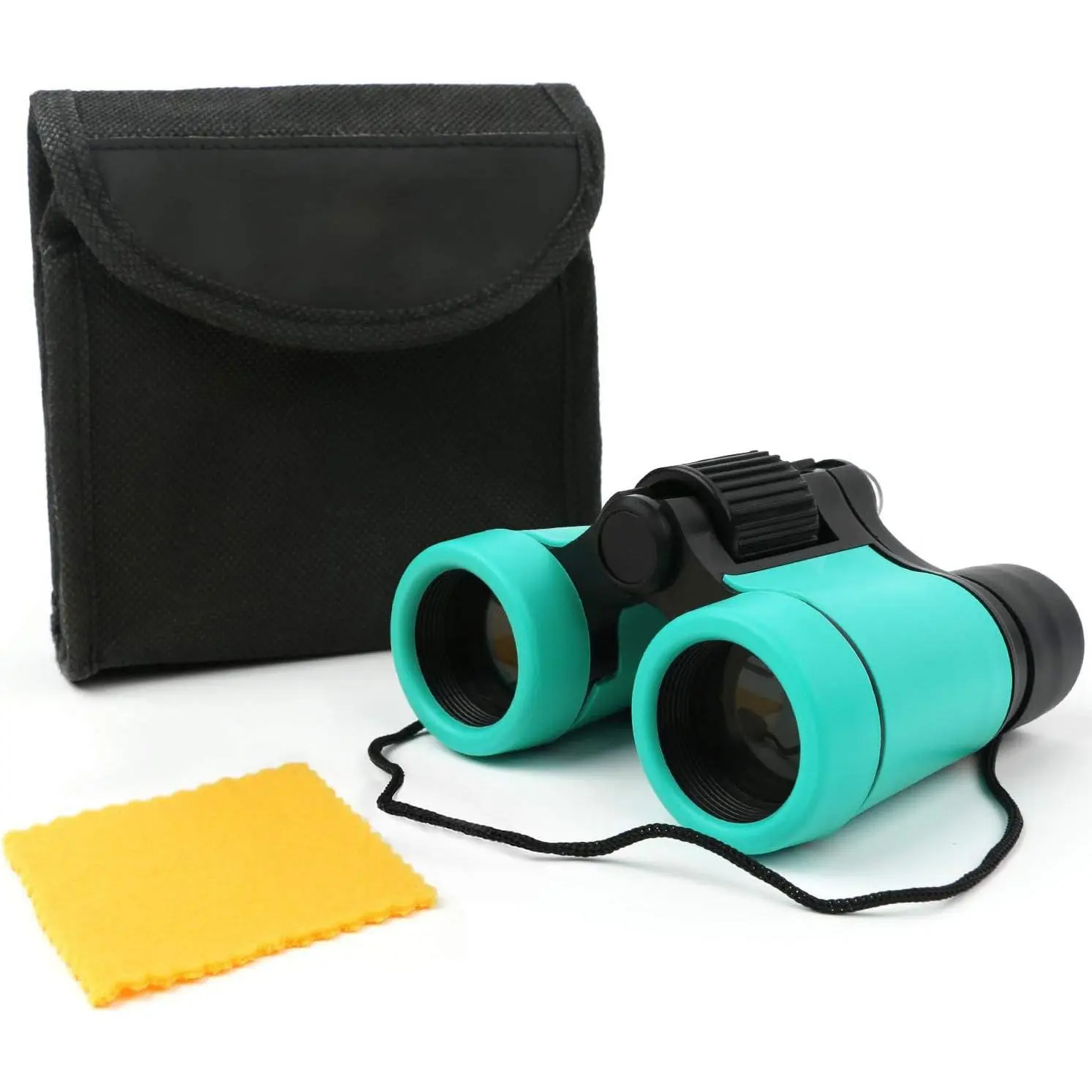 X-CMA04 Kids Binoculars Shock Proof Toy Binoculars Set for Age 3-12 Years Old Boys Girls Bird Watching Educational Learning Hunting Hiking Birthday Presents