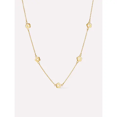 Flower Station Necklace - Rowena Necklace