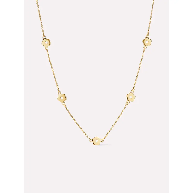 Flower Station Necklace - Rowena Necklace