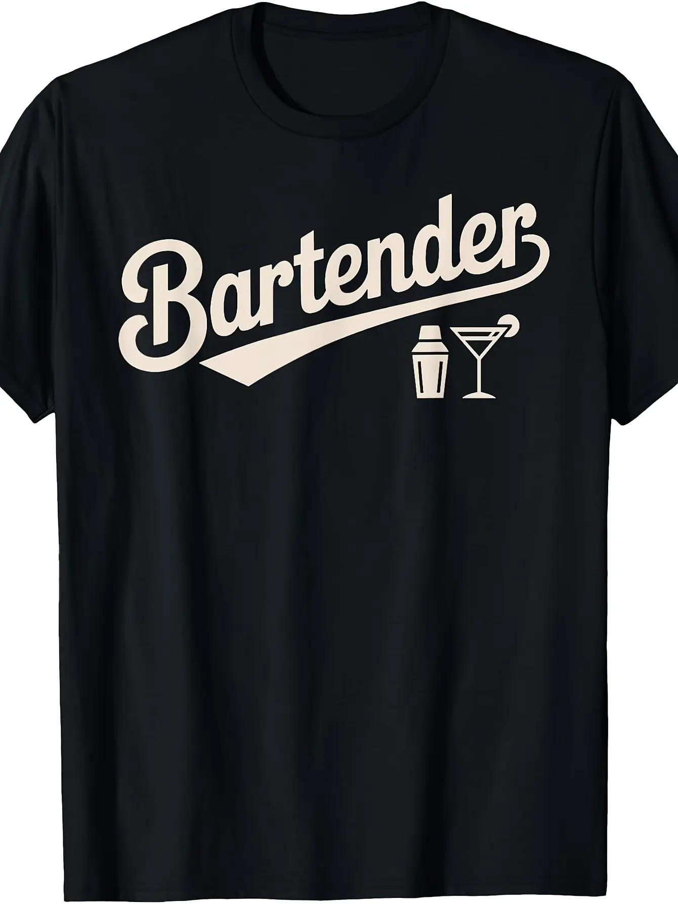 Bartender Art for Men _ Men'S Barkeeper Pub Tapste unisex soft cotton short sleeve t shirt, vintage graphic casual tee for men women teens, perfect birthday holiday gift for camping travel gym daily street casual wear