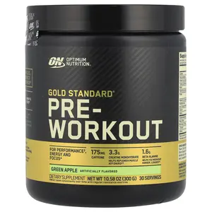 Optimum Nutrition Gold Standard® Pre-Workout, Green Apple, 10.58 oz (300 g)