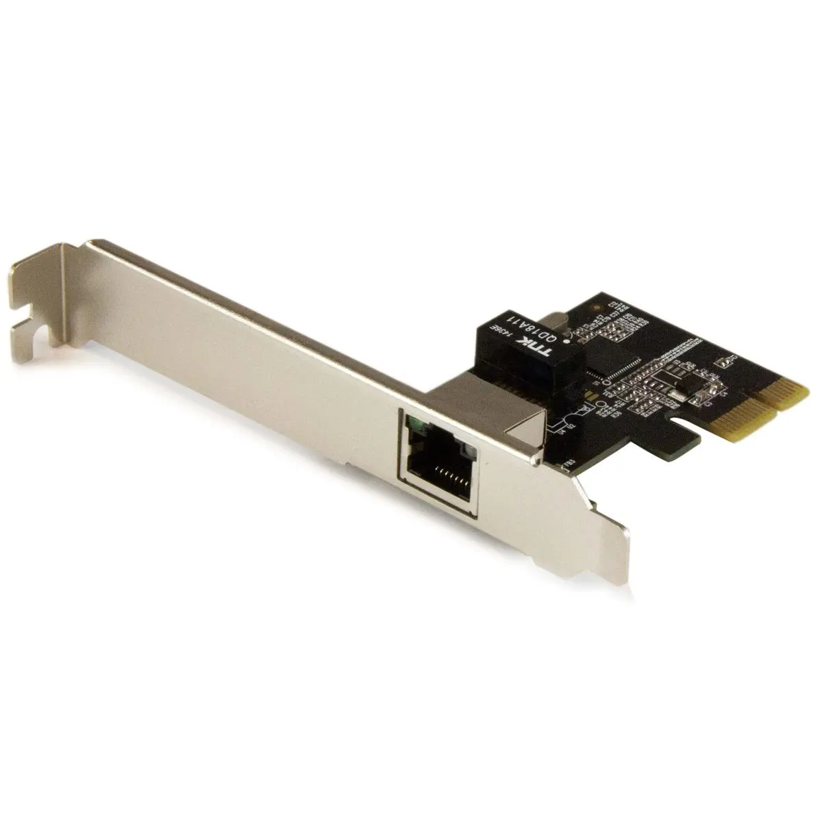 StarTech Single Port Gigabit Speed PCI Express (PCIe) Network Card for PCIe Slot - Intel I210-AT Chipset, Metal Bracket