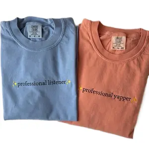 Embroidered Professional Yapper or Listener Tshirt Top