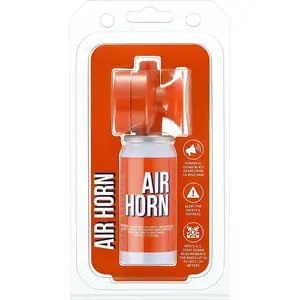Air Horn 1.4oz, 122dB Loud Air Horns for Safety, Heard Up to 1/2 Mile , Small Boat Marine Horn Can, Meet  Coast Guard,  Use for Marine Boating