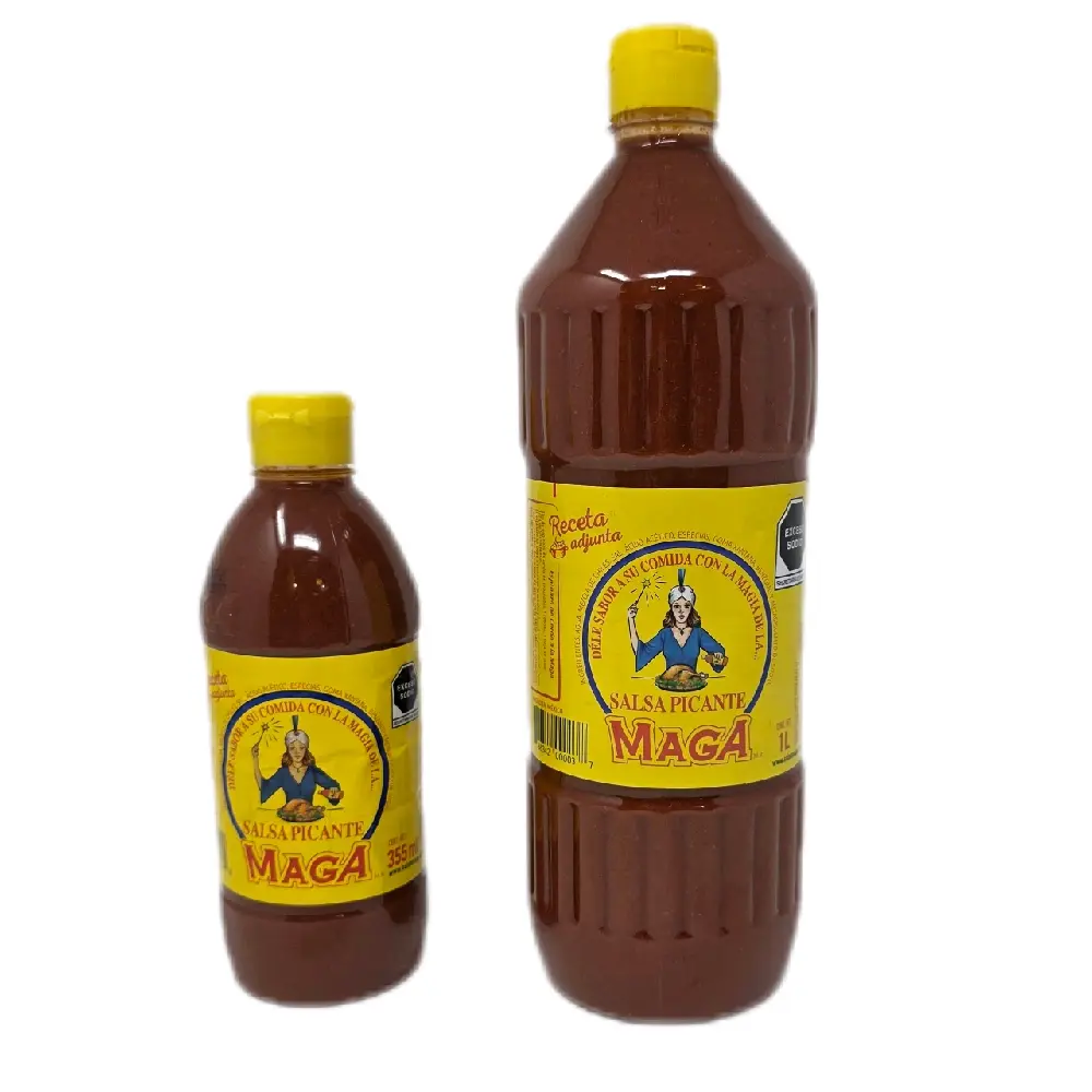 Maga Salsa Picante, 1L Hot Sauce Bottle Maga Salsa Picante, 1L Hot Sauce Bottle