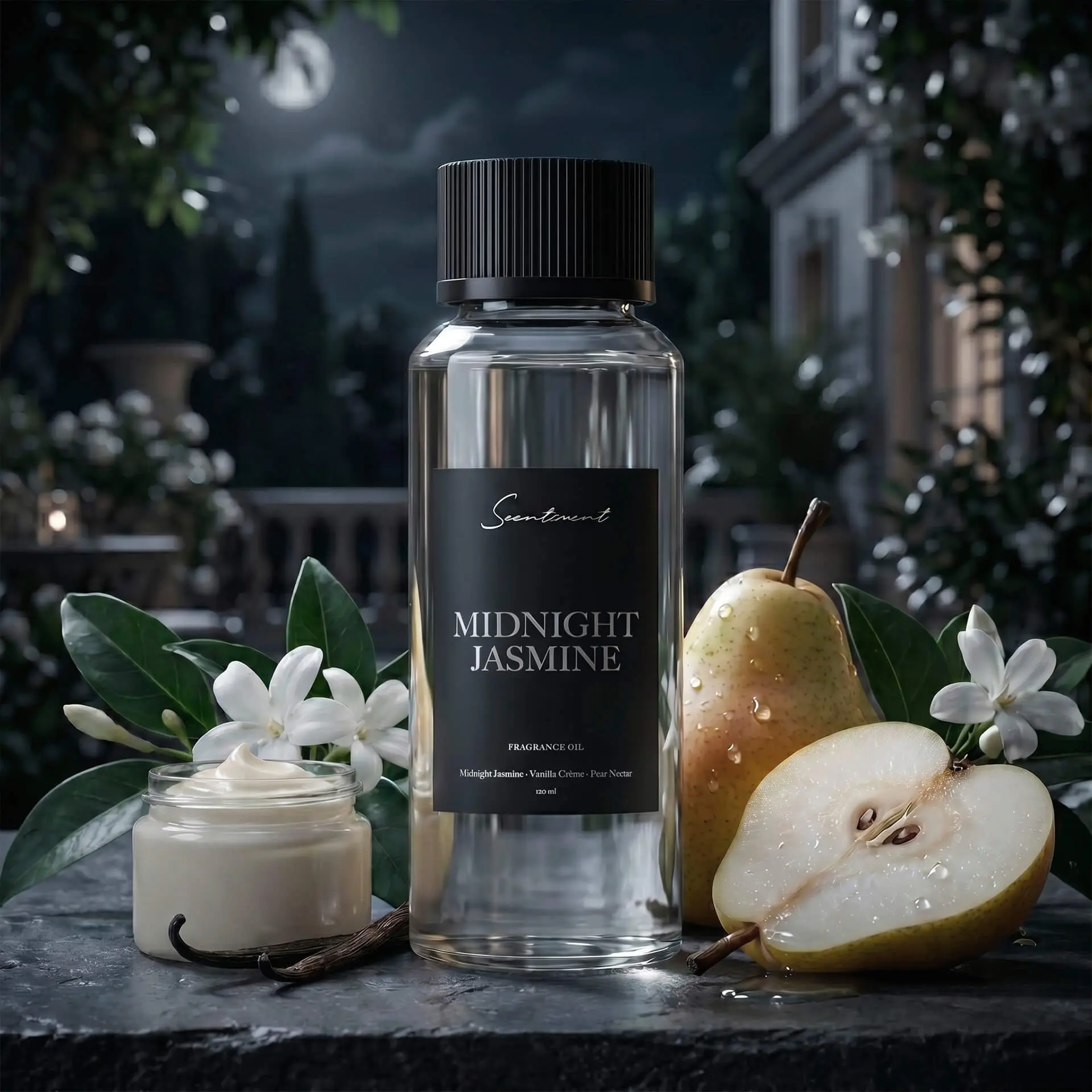 Scentiment Midnight Jasmine Fragrance Oil Scentiment Midnight Jasmine Fragrance Oil
