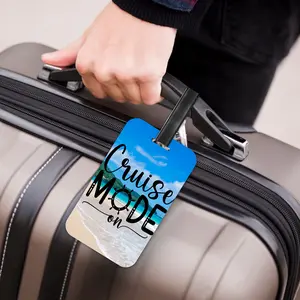 Personalized Luggage or Bag Tag - Cruise Mode On
