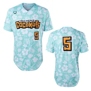 Hot new 2026 Coconuts number 5 baseball Jersey, YOUTH baseball jersey, Vintage Streetwear baseball jersey, Casual baseball jersey outfits, Unisex, Trendy baseball jerseys