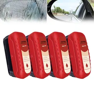 4/2 PCS Windshield Oil Film Cleaning Brush，Glass Coating for windshield, Oil Film Remover,  Car Glass Rainproof and Anti-fog wiper