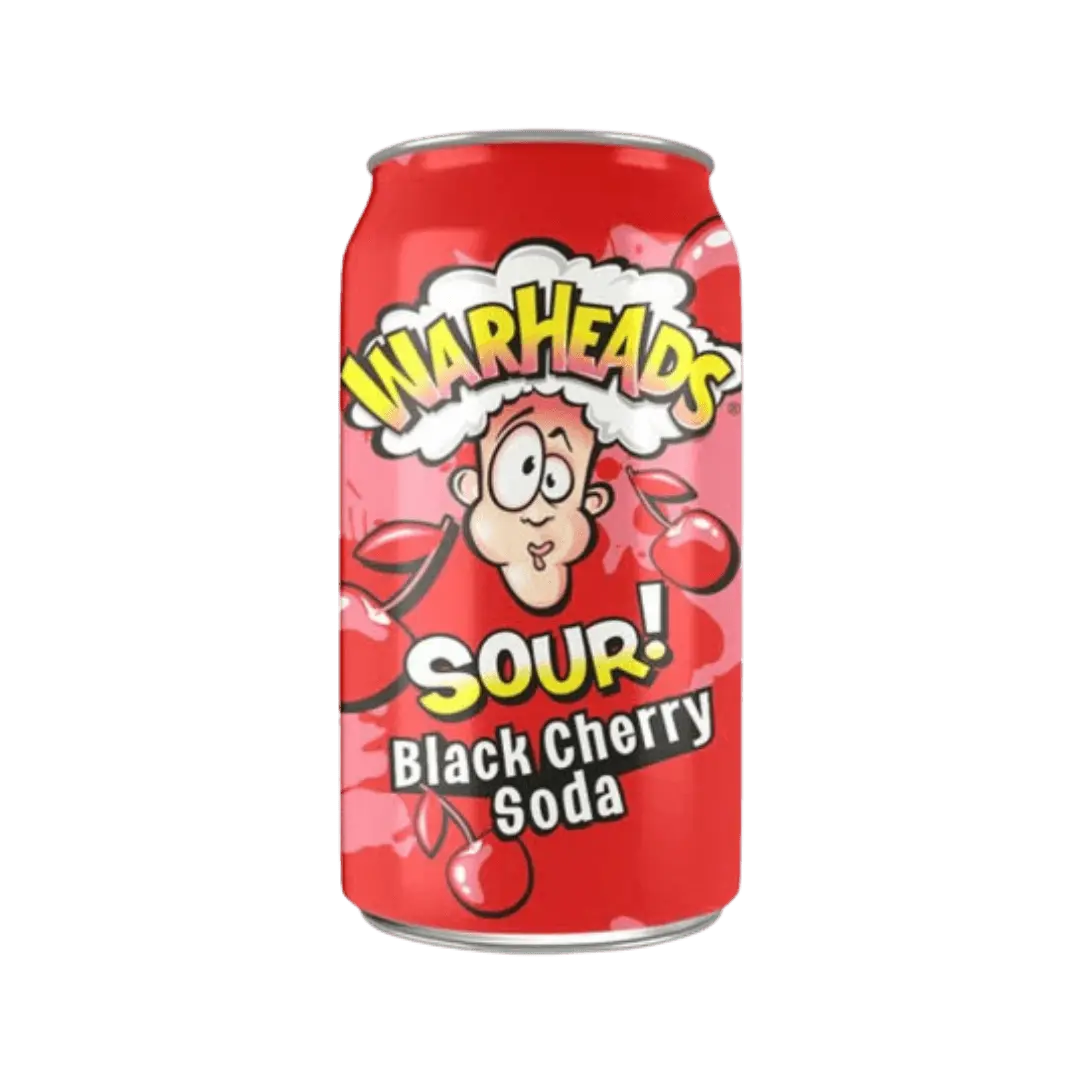Warhead Sour Black Cherry Soda Warhead Sour Black Cherry Soda