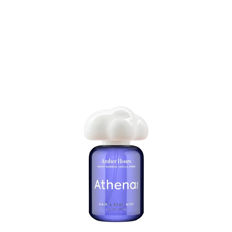Amber Hours - Athena Club Hair & Body Mist | Fine Fragrance | Lightweight & Layerable | Long-Lasting Wear | Dual-Purpose for Hair + Body