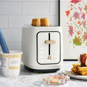 Sale !!!!! Beautiful  2 Slice Toaster with Touch-Activated Display, Buttercream by Drew Barrymore