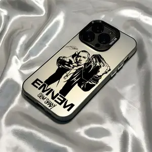 Eminem Graffiti Phone Case Suitable for iPhone 17 16e 16 15 14 13 12 11 Mini Pro Max Air X XR XSMAX 8 7 Plus Anti Fall Matte Back Cover