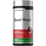 Horbäach Beet Root Powder Capsules 8000mg - 320 Pills - Non-GMO, Gluten Free Formula - High Potency Herbal Extract Supplement