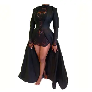 Gothic Lace Gown Dress