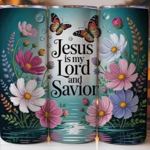Jesus | 20oz Skinny sublimation tumbler transfer print out (TRANSFER ONLY, NOT A FINISHED TUMBLER)