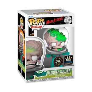 POP Movies: Mars Attacks - Martian Soldier Specialty Series "Half Brain" (Chase)