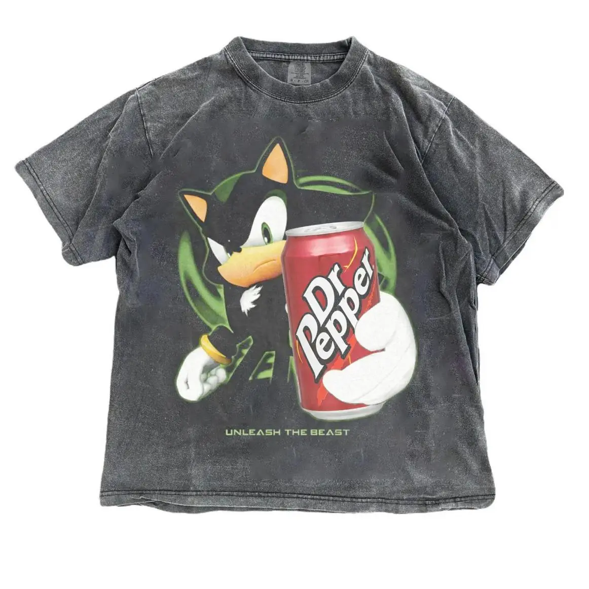 Funny Hedgehog Dr Pepper Shirt, Unlesh The Beast T-Shirt, Shadow the Hedgehog Shirt, Sonic Shirt Speedy Cartoon Animal Graphic Tee, Easy to Wear, Just Throw It On, Casual Style