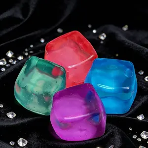 Large Ice Cube Malt Candy Soft Toy, Plush Texture, Stress Relief Finger Toy, Stress Relief Fidgets, Ideal for Adults, Anxiety Reduction, Best Choice for Relaxation