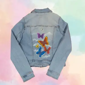 Custom Painted Denim Jacket
