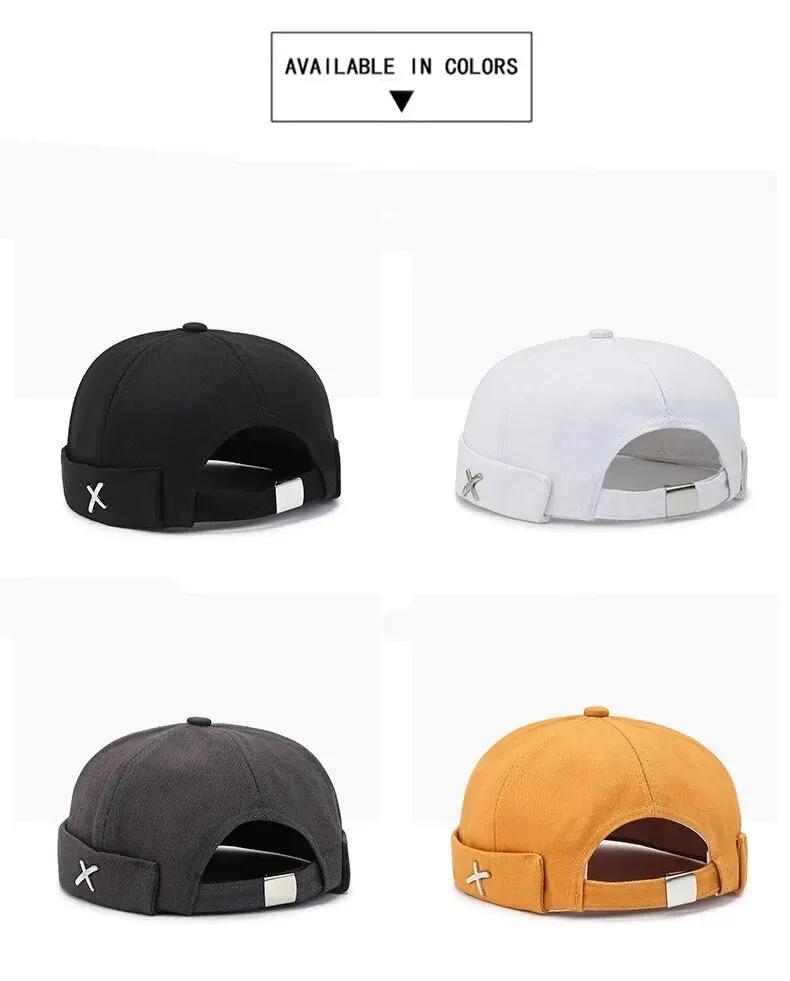 Spring New Hat, Korean Version Street Hat, Personality, Beanie, Round Hat, Sailor, Landlord Hat, Men's And Women's Niche